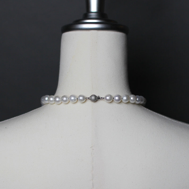 白蝶パール×黒蝶パール ネックレス