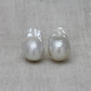 12mm 白蝶バロックパール ピアス – Bon Magique